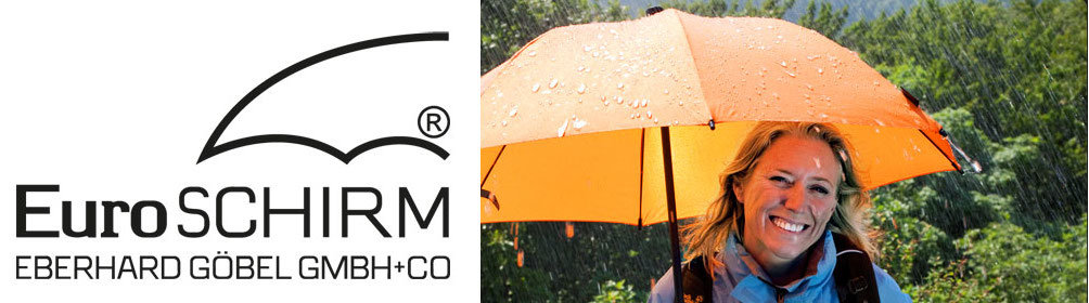 Trekking Regenschirm vom Spezialisten - leicht, robust und multifunktional