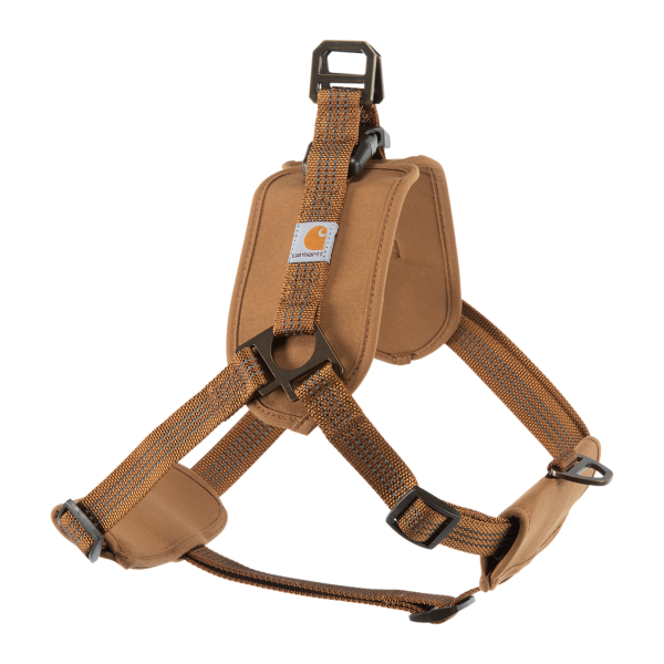 Cargo Series Nylon Ripstop Work Dog Harness Carhartt Brown - S