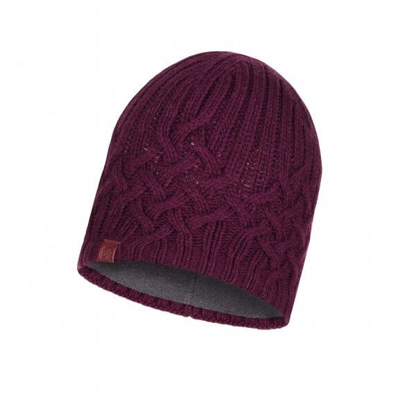 Knitted & Polar Hat Helle Wine