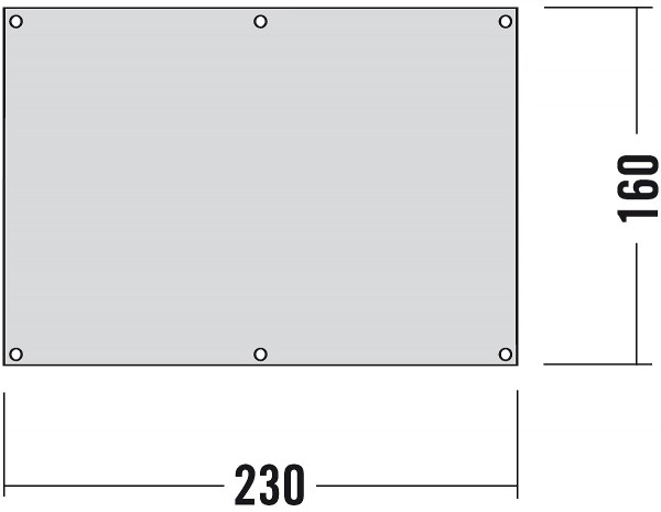 Zeltunterlage 230x160