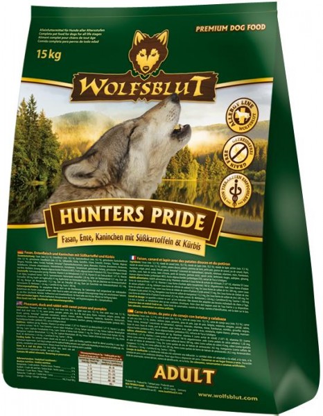 Hunters Pride 15 kg - Fasan, Ente, Kaninchen