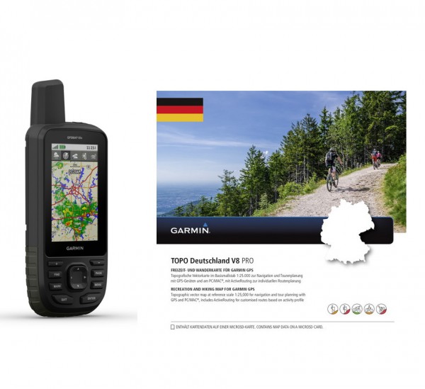GPSmap66s inkl. TOPO Deutschland V8 Bundle