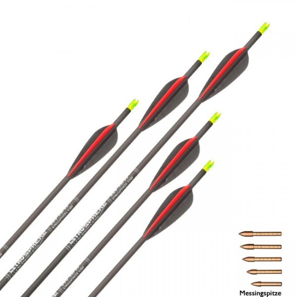 Carbonpfeil Junior Naturfeder