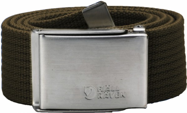 Canvas Gürtel Dark Grey