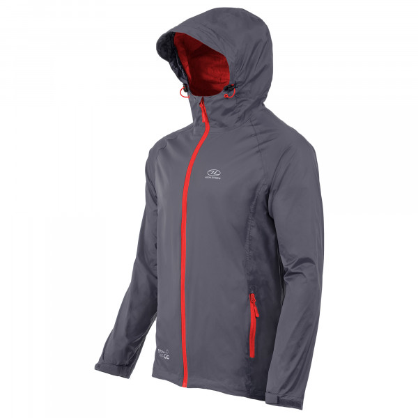 Regenjacke 'Stow and Go' Anthrazit Gr. XL