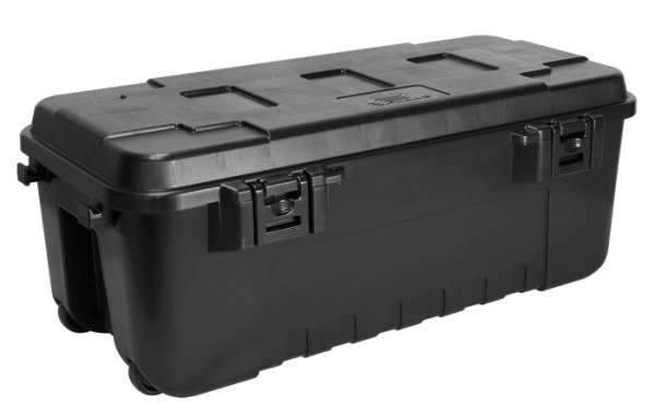 Transportbox mit Rollen Schwarz