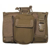 Universaltasche Molle 20x14cm Oliv Coyote Tan