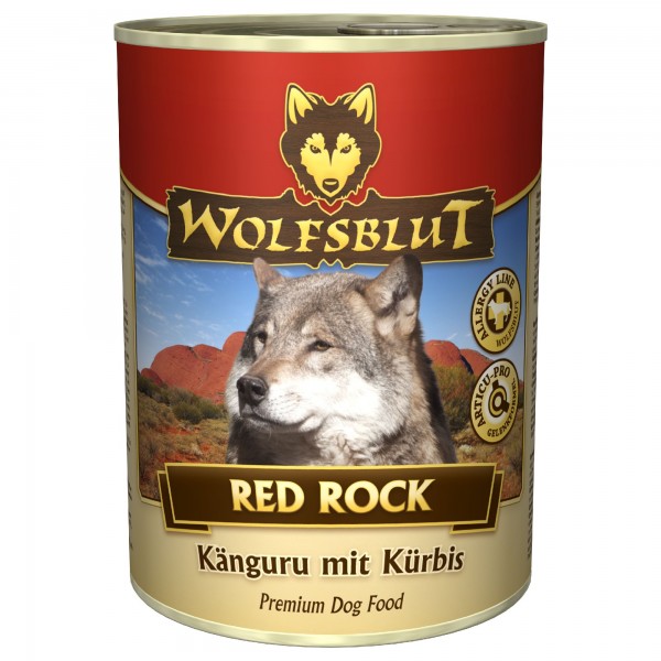 6 Dosen Red Rock/Känguru mit Kürbis je 395g