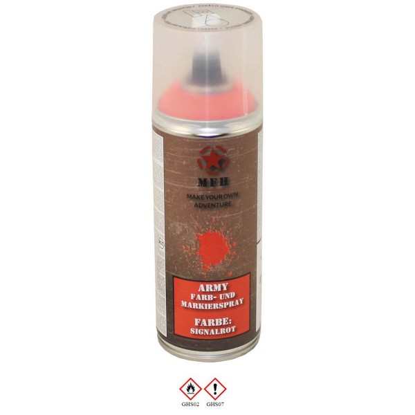 Farbspray Signalfarbe 400 ml Signalrot