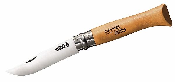 Messer, nicht rostfrei (carbon)