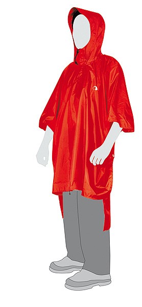 Poncho 3 Red XL/2XL