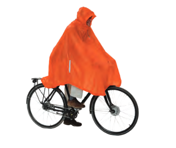 Daypack & Bike Poncho UL Dark Lava