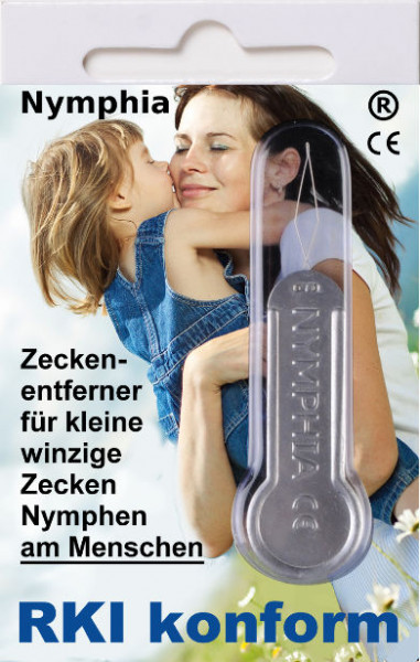 Nymphia Zeckenentfernung