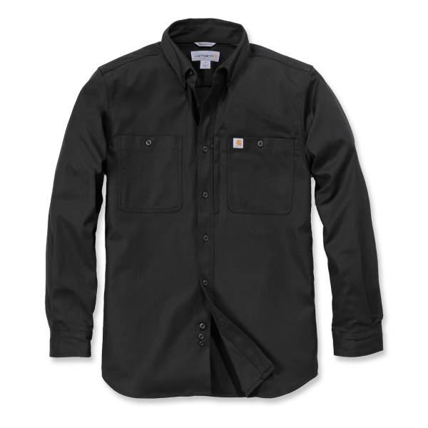 Rugged Professional LS Work Shirt Black XL