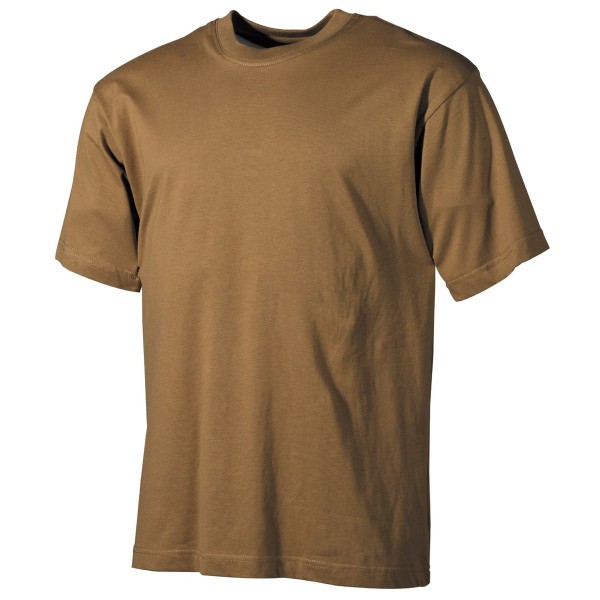 US T-Shirt, halbarm Coyote Tan S