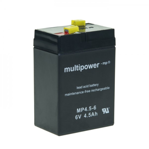 Multipower Blei-Akku 6V, 4,5Ah