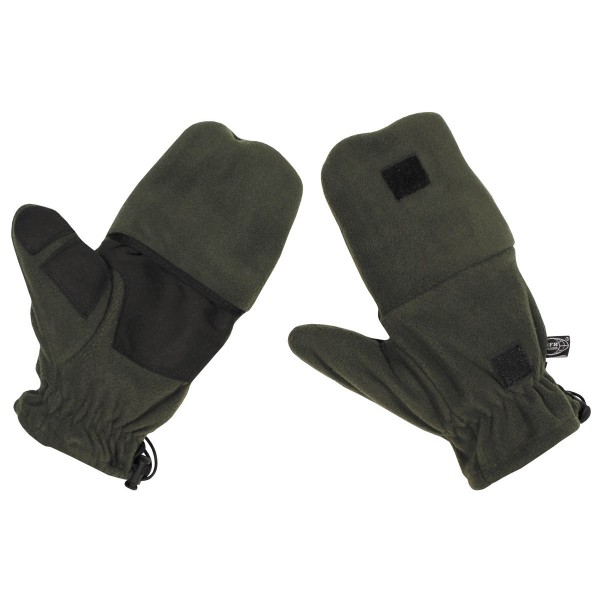 Handschuhe mit umklappbarer Kappe