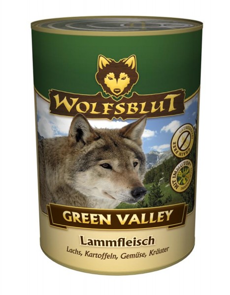 6 Dosen Green Valley/Lammfleisch,Lachs,Kartoffel,Kräuter je 395g