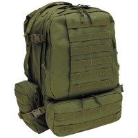 Rucksack Tactical-Modular 45 Liter Schwarz Oliv