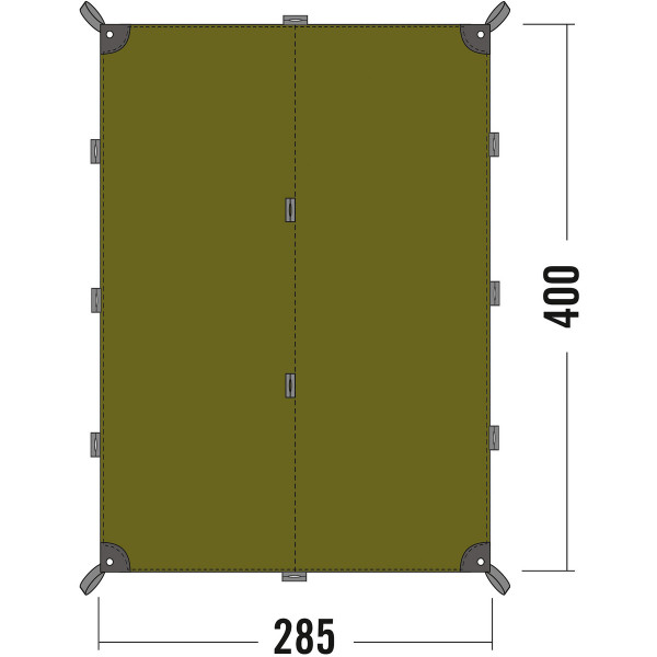 Tarp 4 Light Olive