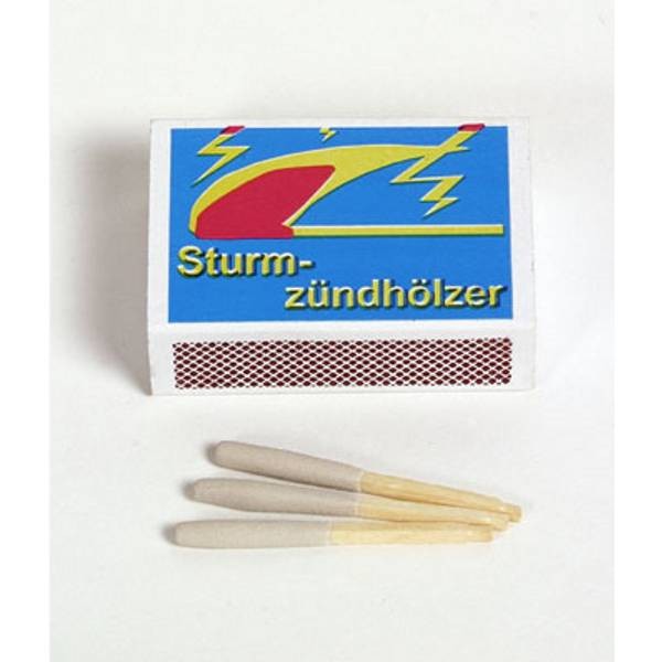 Sturmstreichhölzer, 10 Stück