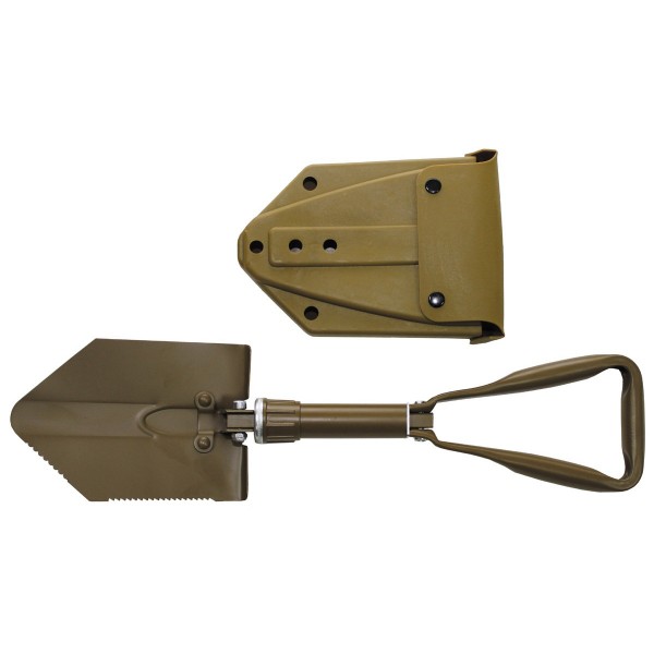 Klappspaten BW Modell Coyote tan