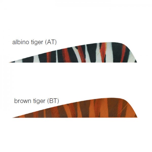 Printz Tiger 4'' Naturfeder Parabol
