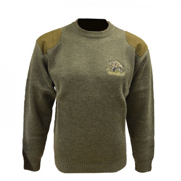 Chasse Pullover Dunkelgrün S