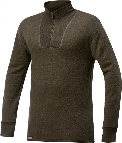 Unterhemd Zip Turtleneck 200 / POLO Schwarz XS