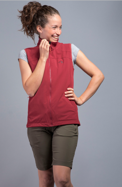 Cesi W's Vest lava-red - 38