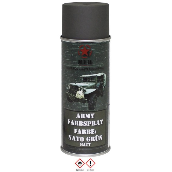 Farbspray Army 400ml NVA grün