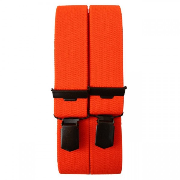 Hosenträger Signalorange