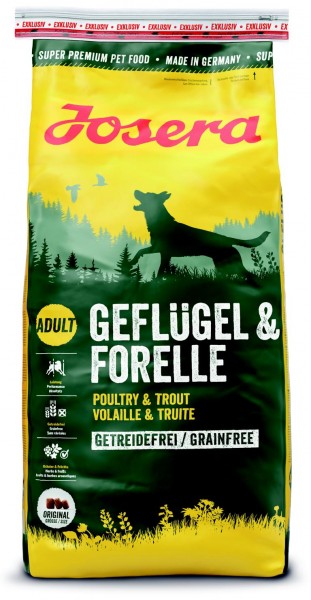 Exklusiv Geflügel & Forelle 15kg