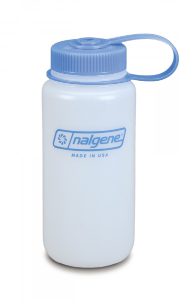 Trinkflasche HDPE Weithals ultralite weiß 0,5 Liter